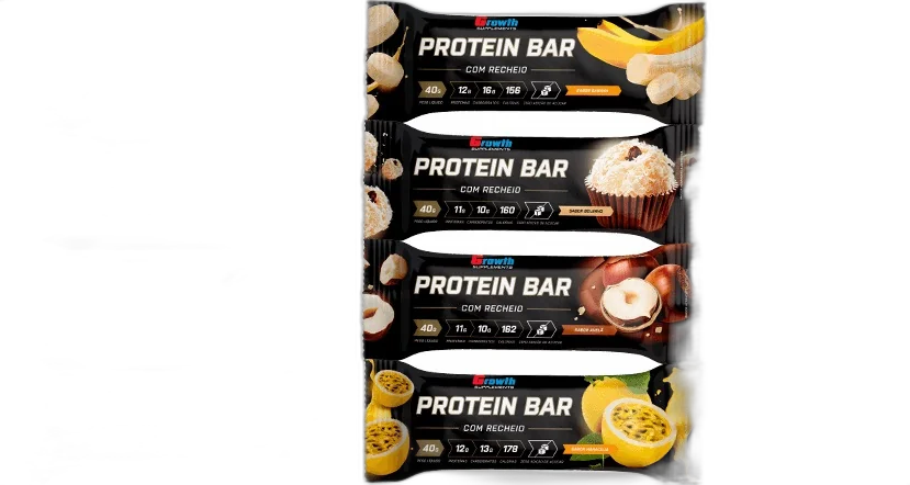 Barra de Proteína Growth Supplements