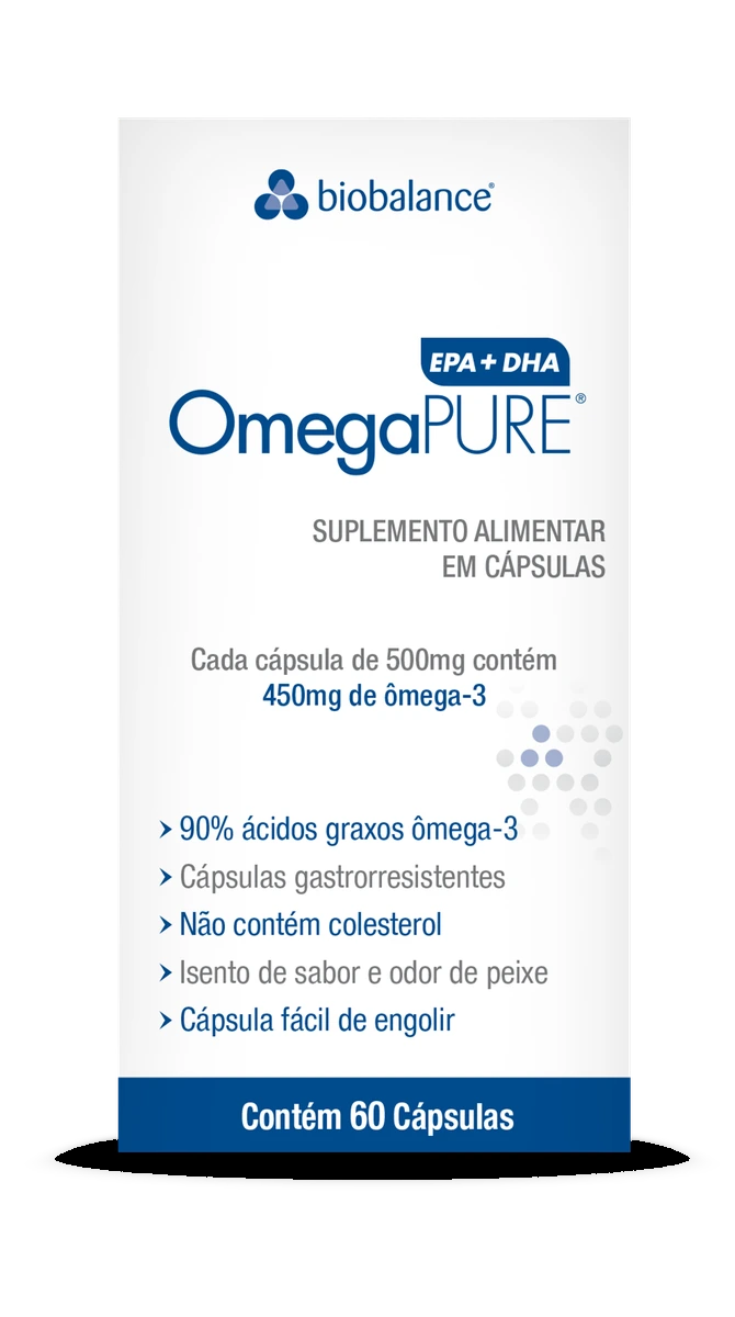 Ômega-3 Biobalance OmegaPURE EPA/DHA 500mg