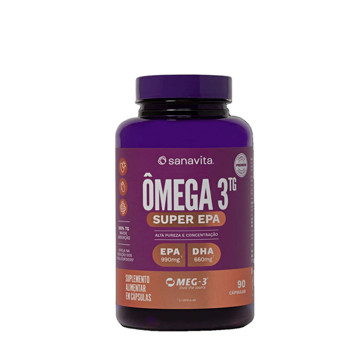 Ômega-3 Sanavita Ômega 3TG Super EPA