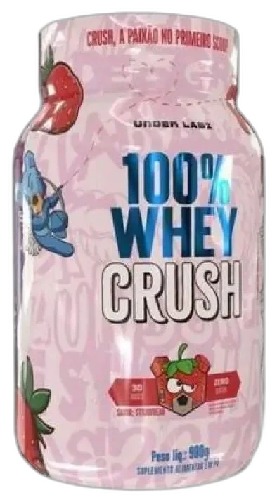 Whey Concentrado 100% Crush Strawbear Under Labz