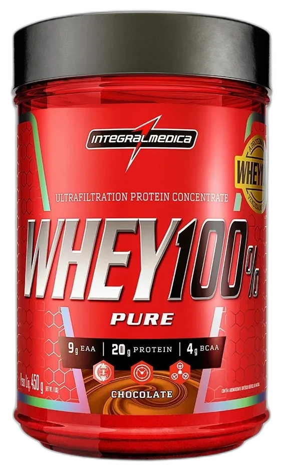 Whey Concentrado 100% Pure Integralmédica