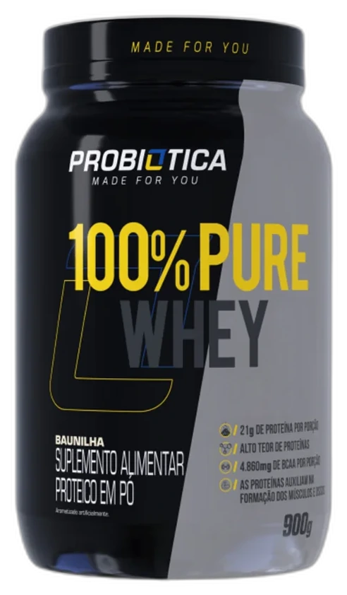 Whey Concentrado 100% Pure Probiótica