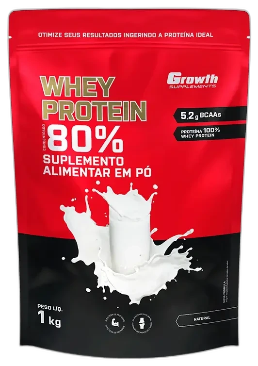 Whey Concentrado 80% Growth Supplements