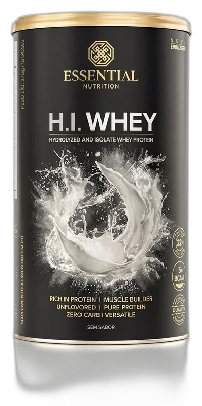 Whey Hidrolisado e Isolado Essential Nutrition