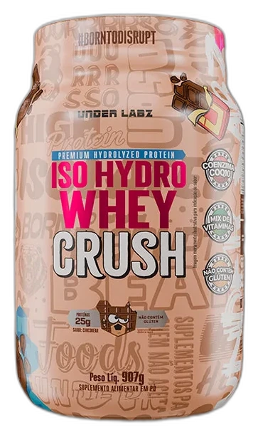 Whey Isolado Hidrolisado Iso Hydro Crush Under Labz