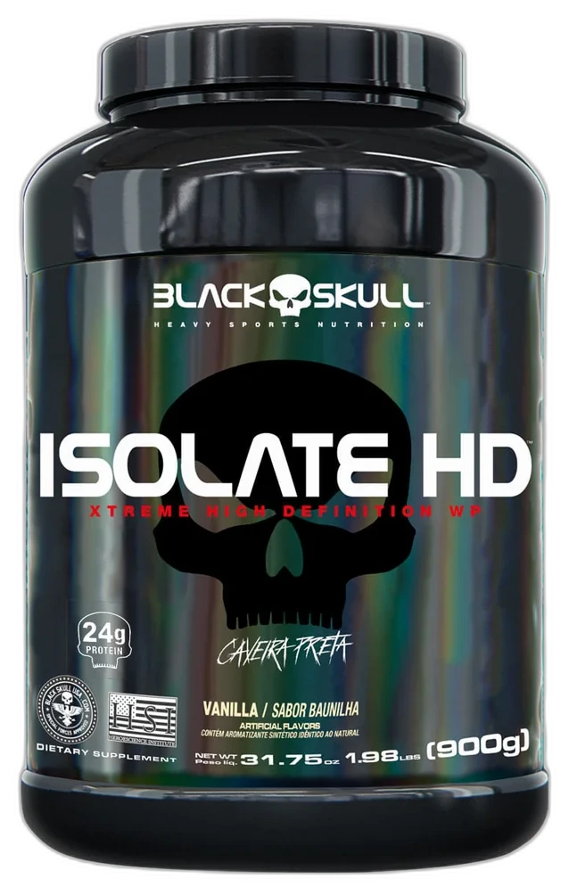 Whey Isolado Isolate HD Black Skull