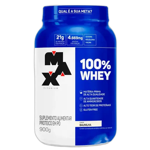 Whey Concentrado 100% Max Titanium