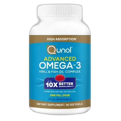 Ômega 3 Krill & Fish Oil Qunol