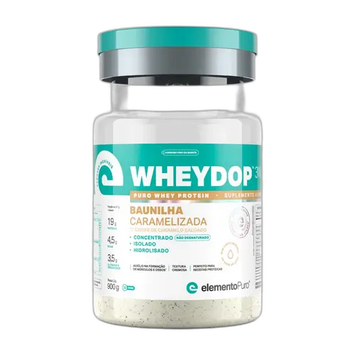 Wheydop 3W Baunilha Caramelizada Elemento Puro