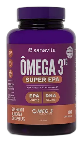 Ômega 3TG Super EPA Sanavita