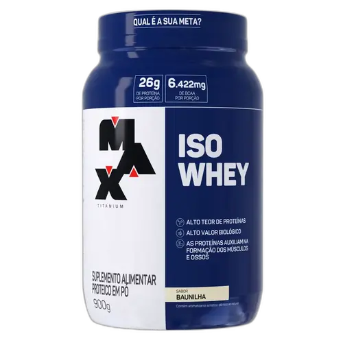 Whey Isolado Iso Whey Max Titanium