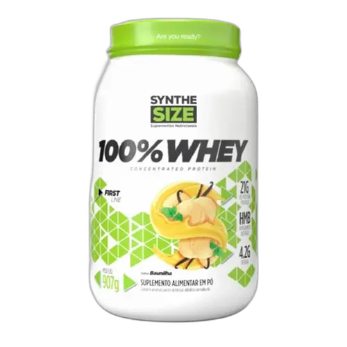 Whey Concentrado 100% Baunilha Sinthe Size