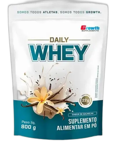Daily Whey Baunilha Growth Supplements