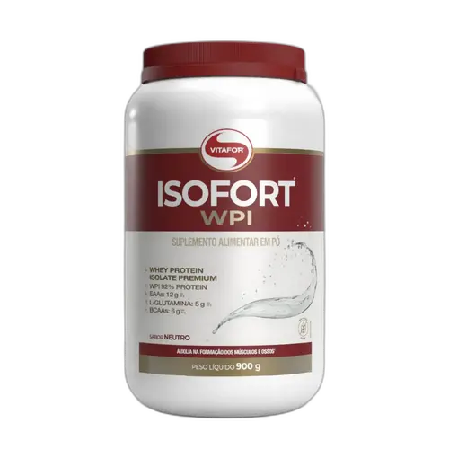 Whey Isolado Isofort WPI Vitafor