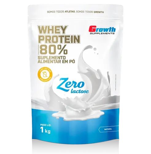 Whey Concentrado Zero Lactose Growth Supplements