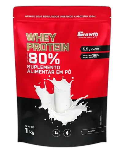 Whey Concentrado 80% Growth Supplements